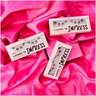 Essence Lashes To Impress 08 Pre-Cut Lashes Umetne trepalnice za ženske 1 kos