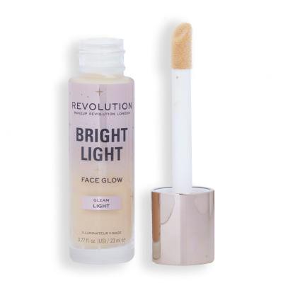 Makeup Revolution London Bright Light Face Glow Puder za ženske 23 ml Odtenek Gleam Light