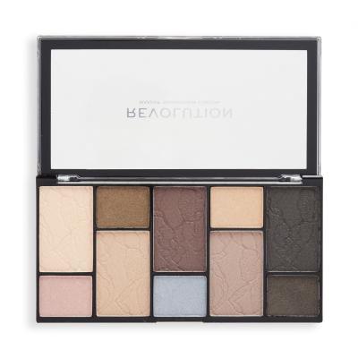 Makeup Revolution London Reloaded Dimension Eyeshadow Palette Senčilo za oči za ženske 24,5 g Odtenek Impulse Smoked