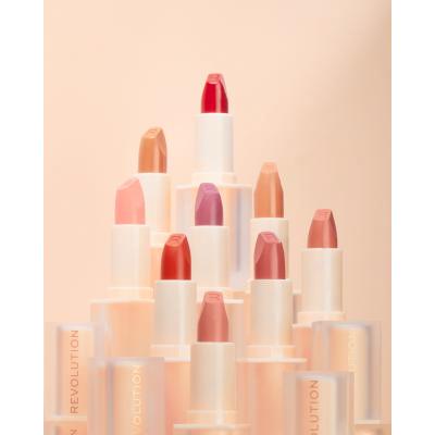 Makeup Revolution London Lip Allure Soft Satin Lipstick Šminka za ženske 3,2 g Odtenek Brunch Pink Nude