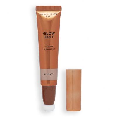 Revolution Pro Glow Edit Cream Highlighter Osvetljevalec za ženske 15 ml Odtenek Alight