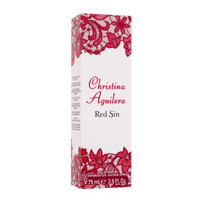 Christina Aguilera Red Sin Parfumska voda za ženske 75 ml