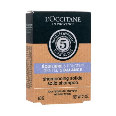 L&#039;Occitane Aromachology Gentle &amp; Balance Solid Shampoo Šampon za ženske 60 g