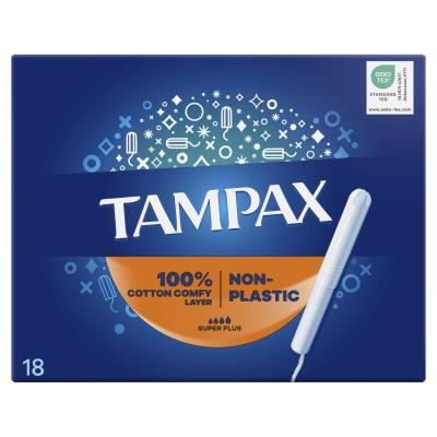 Tampax Non-Plastic Super Plus Tampon za ženske Set