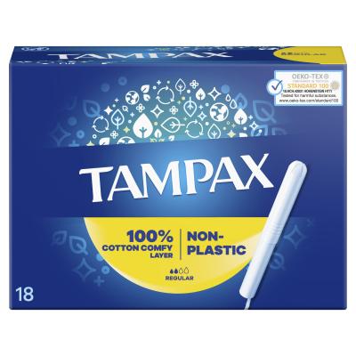 Tampax Non-Plastic Regular Tampon za ženske Set