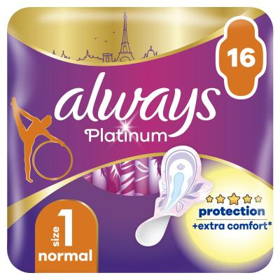 Always Platinum Normal Higienski vložek za ženske Set