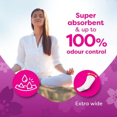 Carefree Plus Large Unscented Ščitniki perila za ženske Set