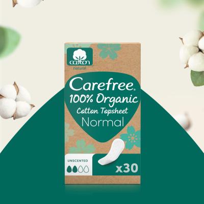 Carefree Organic Cotton Normal Ščitniki perila za ženske Set