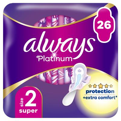 Always Platinum Super Higienski vložek za ženske Set