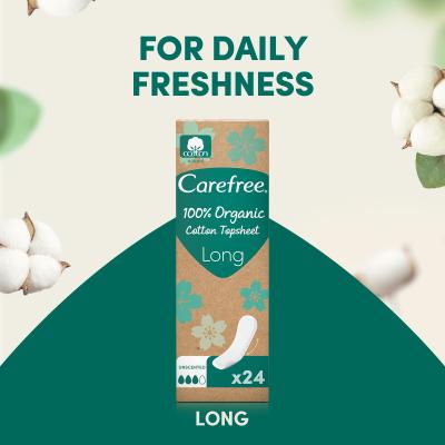 Carefree Organic Cotton Long Ščitniki perila za ženske Set