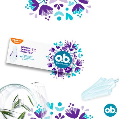 o.b. ExtraProtect Super Tampon za ženske Set