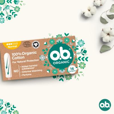 o.b. Organic Normal Tampon za ženske Set