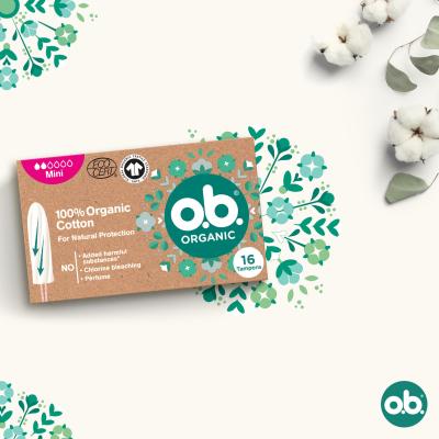 o.b. Organic Mini Tampon za ženske Set