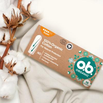 o.b. Organic Super Tampon za ženske Set