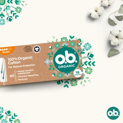 o.b. Organic Super Tampon za ženske Set