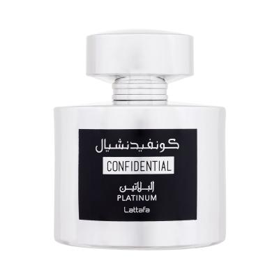 Lattafa Confidential Platinum Parfumska voda 100 ml