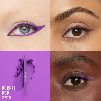 Maybelline Tattoo Liner Gel Pencil Svinčnik za oči za ženske 1,3 g Odtenek 801 Purple Pop