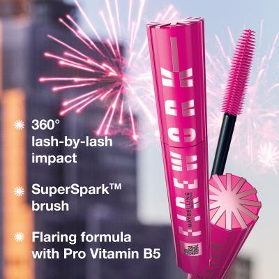 Maybelline Lash Sensational Firework Maskara za ženske 10 ml Odtenek Black