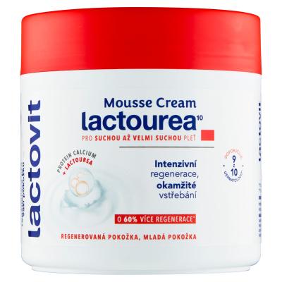 Lactovit LactoUrea Regenerating Mousse Cream Krema za telo za ženske 400 ml