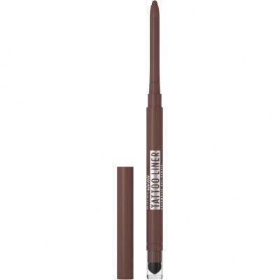 Maybelline Tattoo Liner Smokey Svinčnik za oči za ženske 1,3 g Odtenek 040 Brown