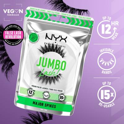 NYX Professional Makeup Jumbo Lash! Major Spikes Umetne trepalnice za ženske 1 kos