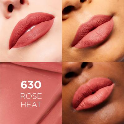 L&#039;Oréal Paris Infaillible Matte Resistance Lipstick Šminka za ženske 5 ml Odtenek 630 Rose Heat