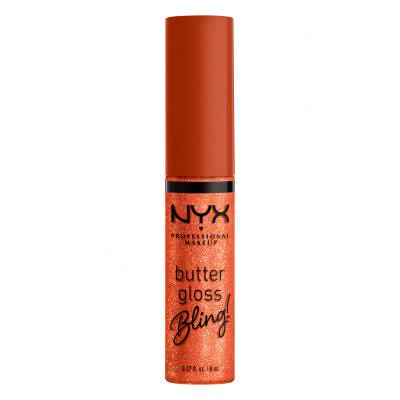 NYX Professional Makeup Butter Gloss Bling Glos za ustnice za ženske 8 ml Odtenek 06 Shimmer Down