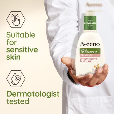 Aveeno Daily Moisturising Creamy Oil Krema za telo 300 ml