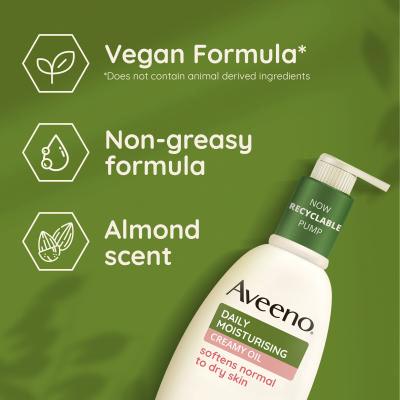 Aveeno Daily Moisturising Creamy Oil Krema za telo 300 ml