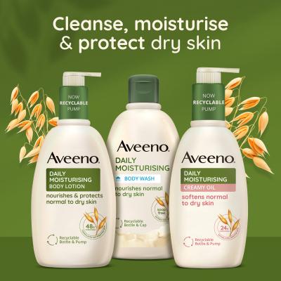 Aveeno Daily Moisturising Creamy Oil Krema za telo 300 ml