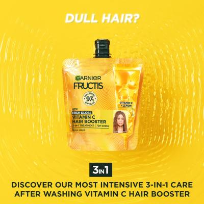 Garnier Fructis Vitamin C Hair Booster Maska za lase za ženske 60 ml