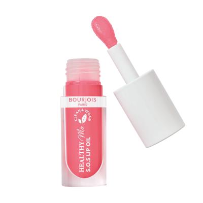 BOURJOIS Paris Healthy Mix Clean &amp; Vegan S.O.S Lip Oil Olje za ustnice za ženske 4,5 ml Odtenek 2 Melon Amour