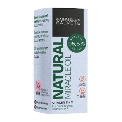 Gabriella Salvete Natural Nail Care Natural Miracle Oil Nega nohtov za ženske 11 ml