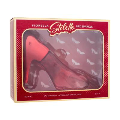 Marc Dion Fiorella Stiletto Red Sparkle Parfumska voda za ženske 100 ml poškodovana škatla