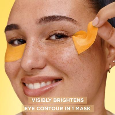 Garnier Skin Naturals Vitamin C Brightening Eye Mask Maska za področje okoli oči za ženske 1 kos