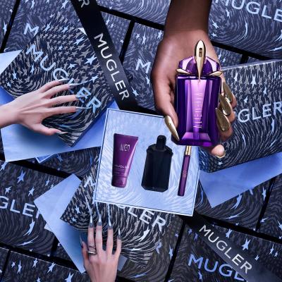 Mugler Alien Darilni set parfumska voda 60 ml + losjon za telo 50 ml + parfumska voda 10 ml