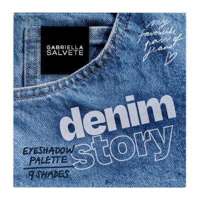 Gabriella Salvete Denim Story Eyeshadow Palette Senčilo za oči za ženske 34 g