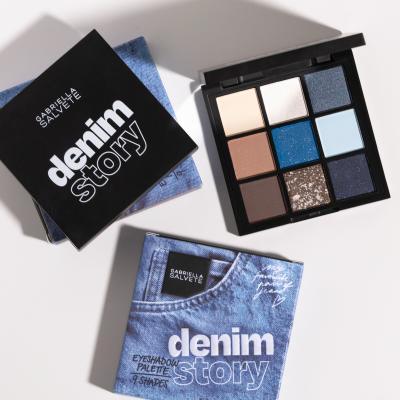 Gabriella Salvete Denim Story Eyeshadow Palette Senčilo za oči za ženske 34 g