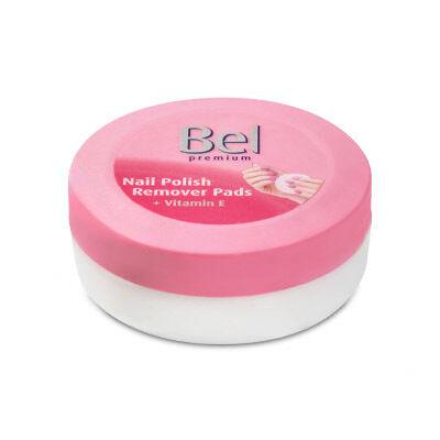 Bel Premium Nail Polish Remover Pads + Vitamin E Odstranjevalec laka za nohte za ženske Set