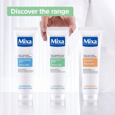 Mixa Salicylic Acid + Squalane Anti-Imperfection Comfort Cleanser Čistilni gel za ženske 150 ml