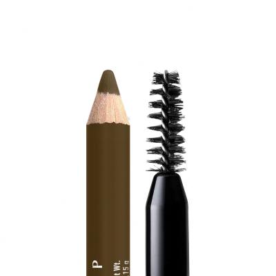 NYX Professional Makeup Powder Louder Brow Pencil Svinčnik za obrvi za ženske 1,15 g Odtenek 02 Taupe