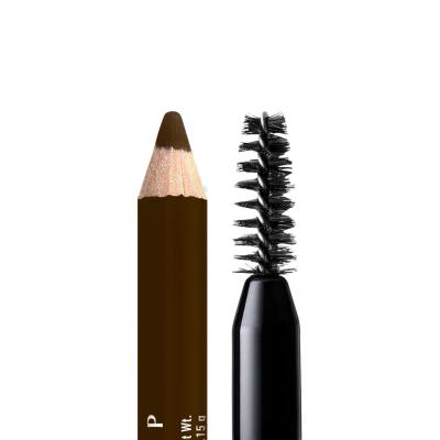 NYX Professional Makeup Powder Louder Brow Pencil Svinčnik za obrvi za ženske 1,15 g Odtenek 06 Ash Brown