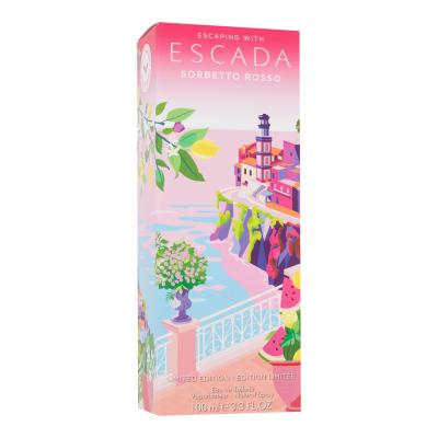 ESCADA Sorbetto Rosso Limited Edition Toaletna voda za ženske 100 ml poškodovana steklenička