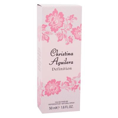 Christina Aguilera Definition Parfumska voda za ženske 50 ml poškodovana škatla