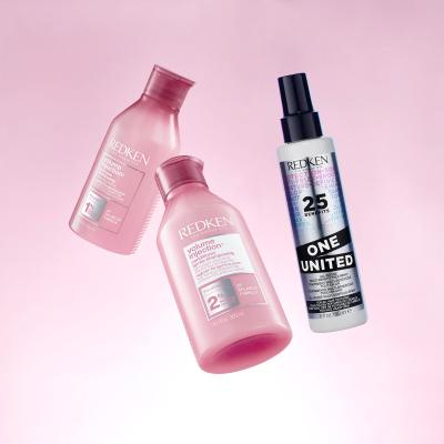 Redken Volume Injection Dream Big Darilni set šampon Volume Injection 300 ml + balzam Volume Injection 300 ml + nega za lase One United All-In-One Multi-Benefit Treatment 150 ml