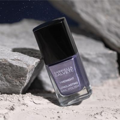 Gabriella Salvete Over The Moon Longlasting Nail Polish Lak za nohte za ženske 11 ml Odtenek 1 Midnight