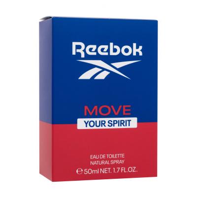 Reebok Move Your Spirit Toaletna voda za moške 50 ml poškodovana škatla