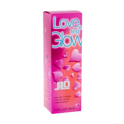 Jennifer Lopez Love At First Glow Toaletna voda za ženske 30 ml poškodovana škatla