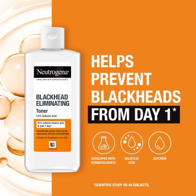 Neutrogena Blackhead Eliminating Toner Losjon in sprej za obraz 200 ml