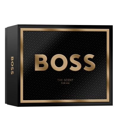 HUGO BOSS Boss The Scent SET1 Darilni set toaletna voda 100 ml + toaletna voda 10 ml + gel za prhanje 100 ml